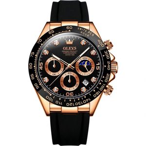 Relógio De Quartzo Masculino Esportivo Luminoso De Quartzo