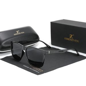 Óculos De Sol Moldura De Alumínio Kingseven Classico 7186