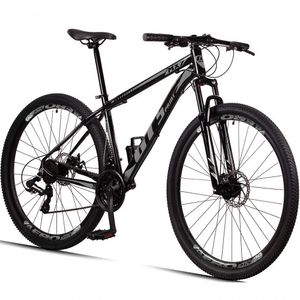 Bicicleta 29 Gt Sprint Mx7 24V Index Freio Disco Preto+Cinza