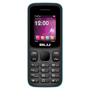 Celular Blu Z4 2 Chips Rádio Fm Câmera E Luz Z194 Preto/Azul