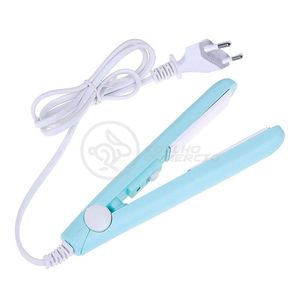 Mini Chapinha Prancha 17Cm Bivolt 110|220V Profissional Azul