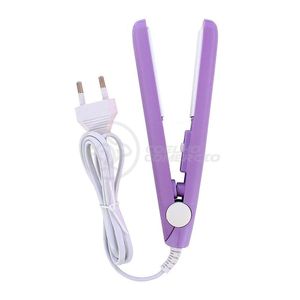Mini Chapinha Prancha Portátil 17Cm Bivolt Profissional Roxo