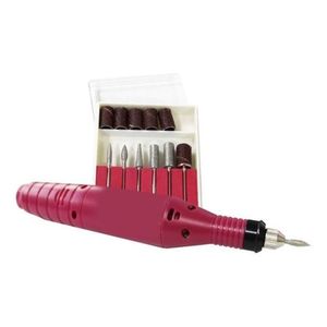 Lixadeira Elétrica Unha Profissional Lixa Motor Bivolt Rosa