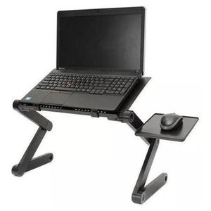 Mesa Notebook Multifuncional Alumínio Com Cooler Zz