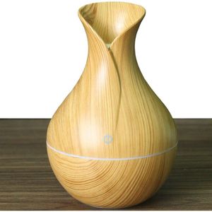 Aromatizador Difusor De Aromas Elétrico Usb Esp, Cone Amadeirado