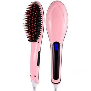 Escova Mágica Alisadora Fast Hair Straightener Bivolt