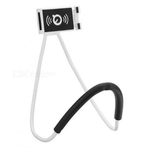 Suporte Celular Articulado De Pescoço Selfie Cama Mesa Sofa .Branc