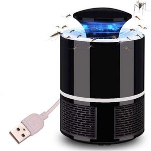 Mosquiteiro Repelente Armadilha Mata Mosquito Led Uv Zika Dengue Eletrico Preto