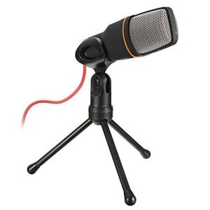 Microfone Condensador Omnidirecional Preto