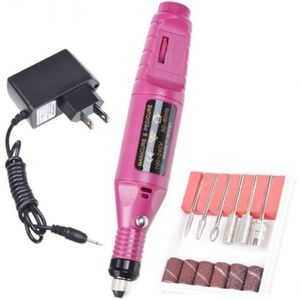 Lixadeira Unha Lixa Elétrica Profissional Bloco Motor Bivolt Modelar E Retiras As Cutículas