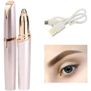Depilador Caneta Indolor Sobrancelha Instantâneo Bivolt Usb - Nv