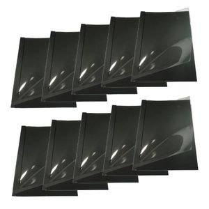 Kit 50 Capas Encadernação Térmica Até 250 Folhas A4 Preta