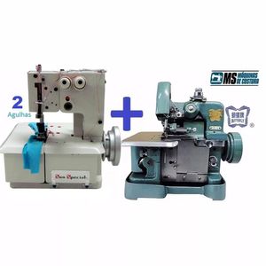 Overlock, Overloque + Galoneira 2 Agulhas- Ss 220v