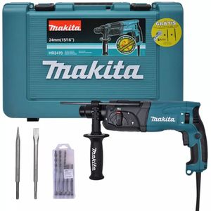 Martelete Combinado 127v 800w 24mm 15/16pol- Makita Hr2470