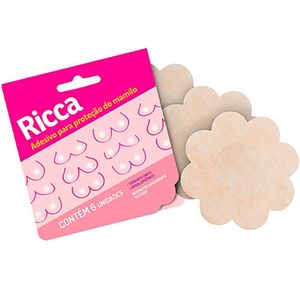 Adesivo Para Protecao Dos Mamilos Descartavel Ricca 3 Pares