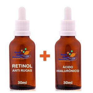 Kit Retinol + Ácido Hialurônico 30Ml