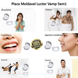 Placa Anti Bruxismo Articulada Anti Ronco 5Em1 Top