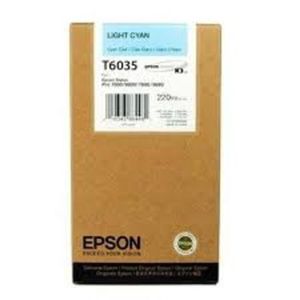 Cartucho De Tinta Epson T6035 Azul Claro