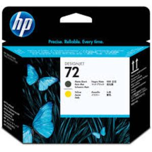Cabeça De Impressão Hp 72 C9384a Preto Amarelo