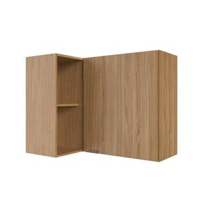 Armário Aéreo De Canto Em Mdf c/1Pta Hera Decibal Naturalle
