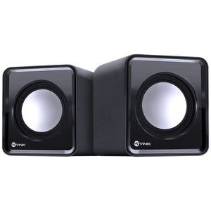 Caixa De Som 2.0 Usb 5V 2X 1W Com Controlador De Volume - Vs-01 - *Vnk*