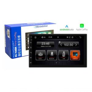 Multimídia Roadstar Carplay Mp5 Slim 7" - Rs708Br
