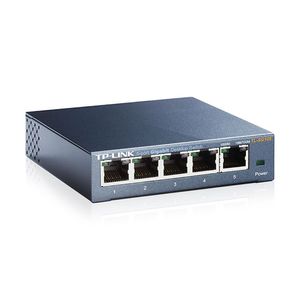 Switch 05 Portas Tp-Link Tl-Sg105 Gigabit 10/100/1000 Mbps
