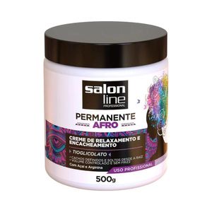 Creme De Relamento Permanente Afro 500g - Salon Line