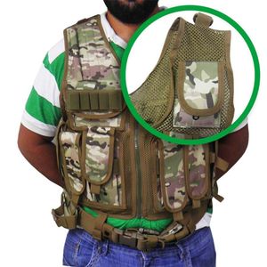 Colete Tatico Airsoft Paintball Multicam Ajustavel (Bsl-21296-8)