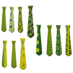 Gravata Brasil Kit 36 Unid Carnaval Copa Do Mundo Jogo (2014-f)