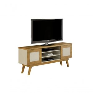 Rack Para Tv Até 60" Detroit Cinamomo Off White