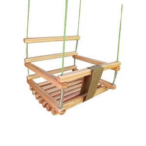 Balanço Gangorra Infantil Madeira 50x40 Suporta 100kg