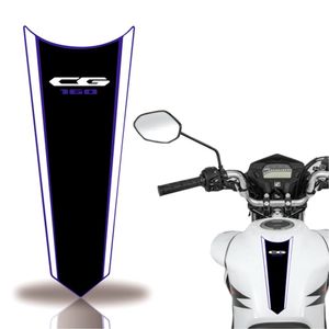 Adesivo Faixa Gravata Tanque Moto Cg 160 125 Titan Fan 160 Preto Azul