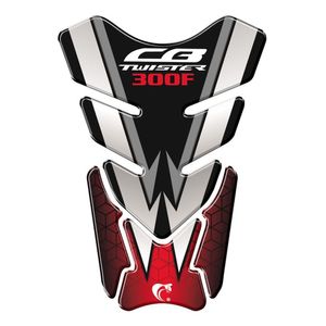Protetor De Tanque Adesivo Moto Honda Cb Twister 300F Vermelho Vermelho