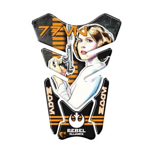 Protetor De Tanque Adesivo Moto Honda Yamaha Suzuki Star Wars Preto