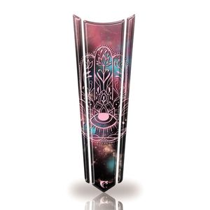 Adesivo Faixa Gravata Tanque Moto Resinado Cacto Rosa