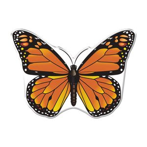 Adesivo Decorativo Em Relevo Facil Aplicação Borboleta Amarelo