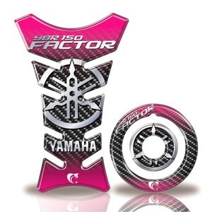 Adesivo Protetor Tanque E Boca Moto Yamaha Factor Ybr 150 Rosa Rosa