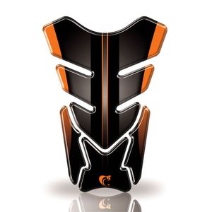 Protetor De Tanque Adesivo Moto Honda, Yamaha E Suzuki Varias Cores Cor Laranja
