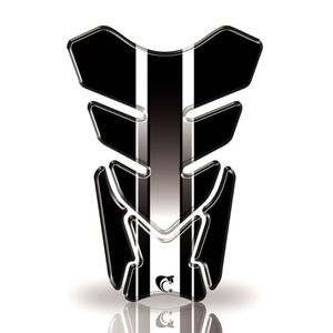 Protetor De Tanque Adesivo Listra, Moto Honda, Yamaha E Suzuki Varias Cinza E Preto
