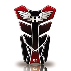 Protetor De Tanque Adesivo Moto Cb Twister Cg Honda Asa Vermelho Vermelho