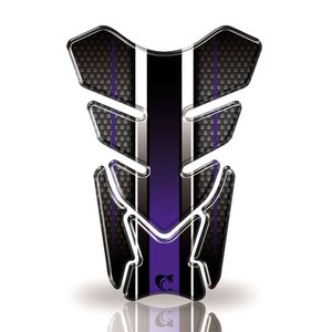 Protetor De Tanque Adesivo Carbono, Moto Honda, Yamaha E Suzuki Varias Azul