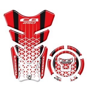 Kit Protetor Tanque Bocal E Friso De Roda Moto Honda Cb Twister Ano 2022/23 Vermelho