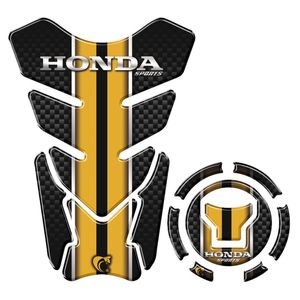 Kit Protetor Tanque Adesivo Moto Honda Acima 2018 Dourado Dourado