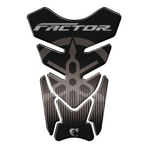 Protetor De Tanque Adesivo Moto Yamaha Factor Preto Preto