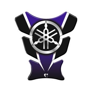 Adesivo Protetor De Tanque Moto Yamaha Diapasão Azul Azul
