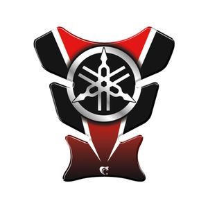 Adesivo Protetor De Tanque Moto Yamaha Diapasão Vermelho Vermelho