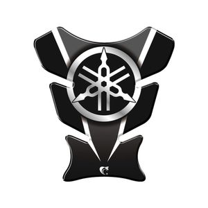 Adesivo Protetor De Tanque Moto Yamaha Diapasão Cinza Cinza