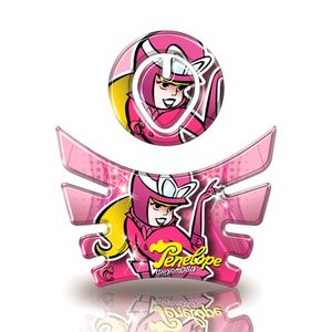 Kit Protetor Tanque Bros Abaixo 2015 Penelope Charmosa Rosa