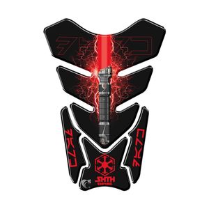 Protetor De Tanque Adesivo Moto Honda Yamaha Suzuki Star Wars Sabre Vermelho